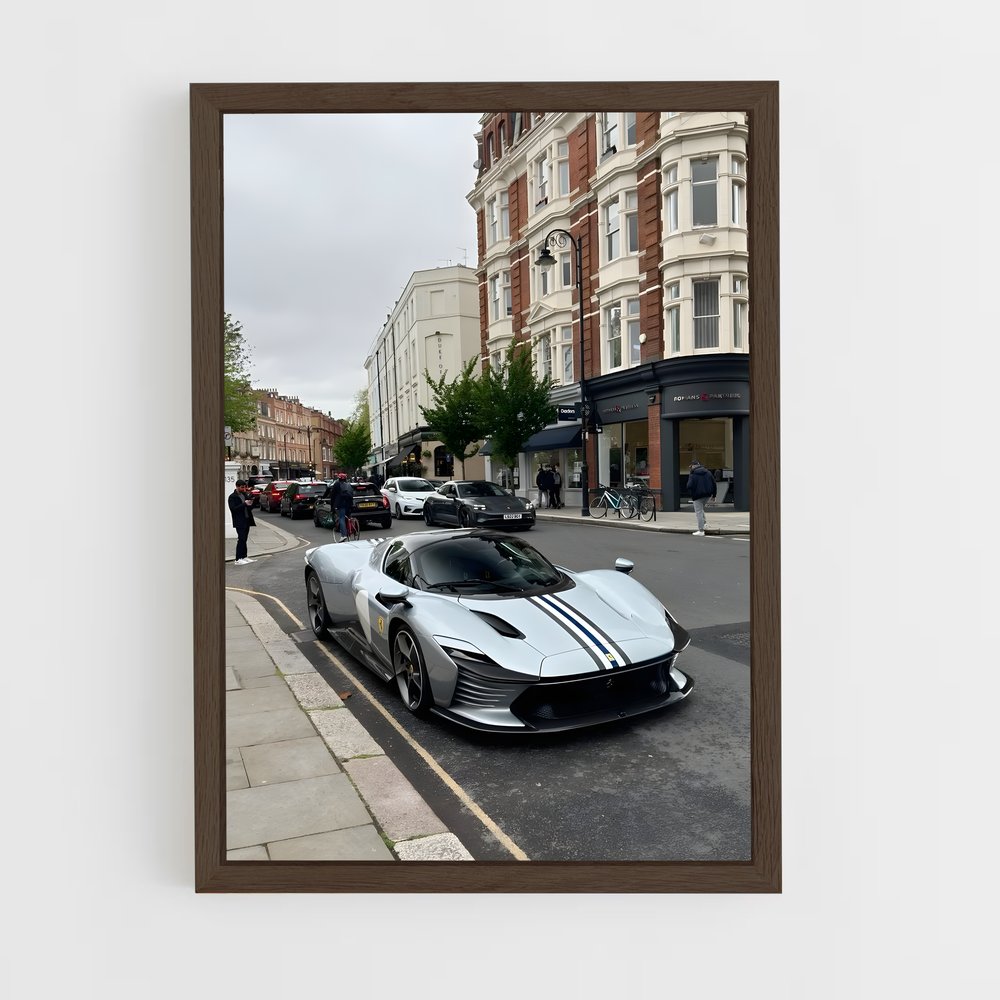 Poster Daytona automobile – affiche Ferrari (vue 5)